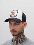 Бейсболка GOORIN BROTHERS арт. 101-0395 (черный / белый)